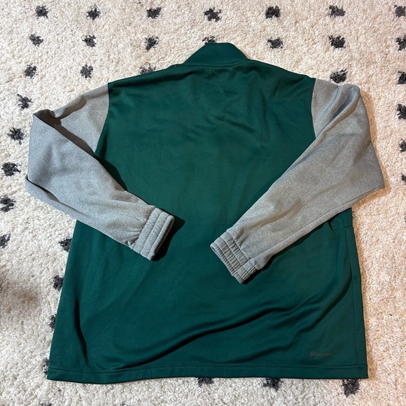 Adidas Green and Gray Pullover for Casual Comfort - Picture 4 of 5